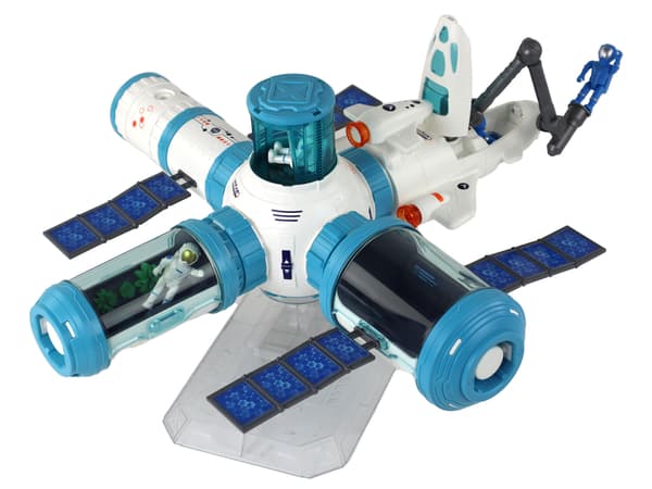 Space Rocket Space Station Space Set Space Mission 17 stk.