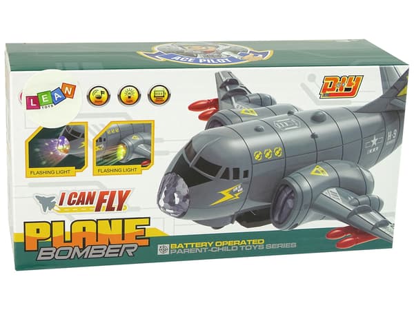 Transport Fly Bomber Lights Lyd