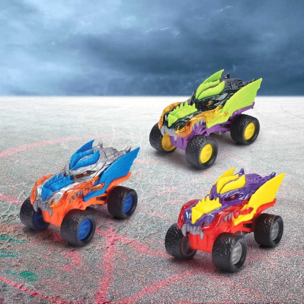 Dickie Toys Metal Monster Dragon Musta ja vihreät siivet