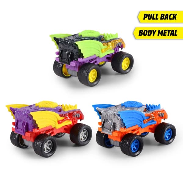 Dickie Toys Metal Monster Dragon Musta ja vihreät siivet