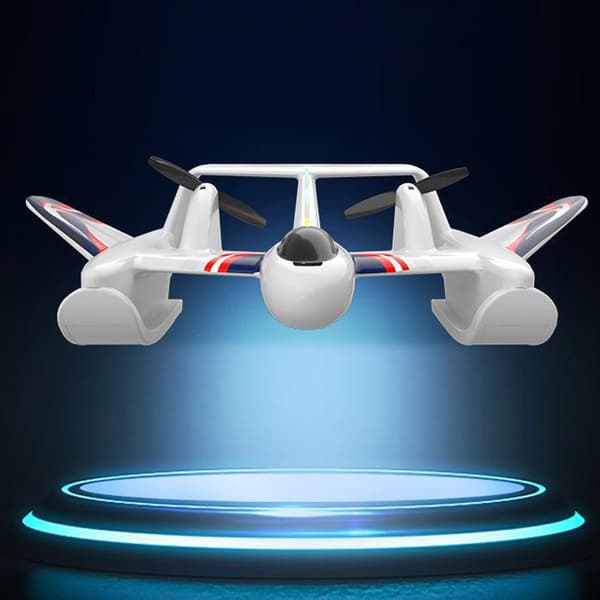 YF-350 Sea Land Air 290 mm vingspann 2,4G 2CH Inbyggd Gyro EPP RC Flygplan Glider RTF med LED-ljus
