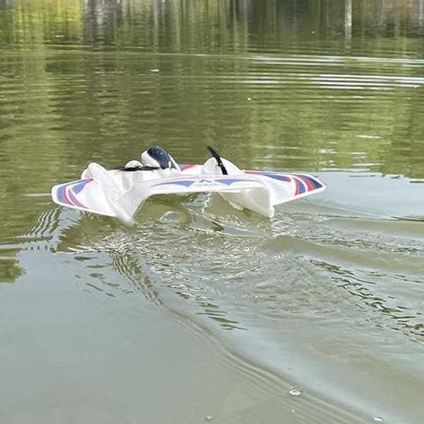 YF-350 Sea Land Air 290 mm vingspann 2,4G 2CH Inbyggd Gyro EPP RC Flygplan Glider RTF med LED-ljus