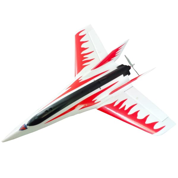 Topacc Only Stinger T750 750 mm vingefang EPO Racing Delta Wing RC Airplane KIT version, uden elektronisk udstyr