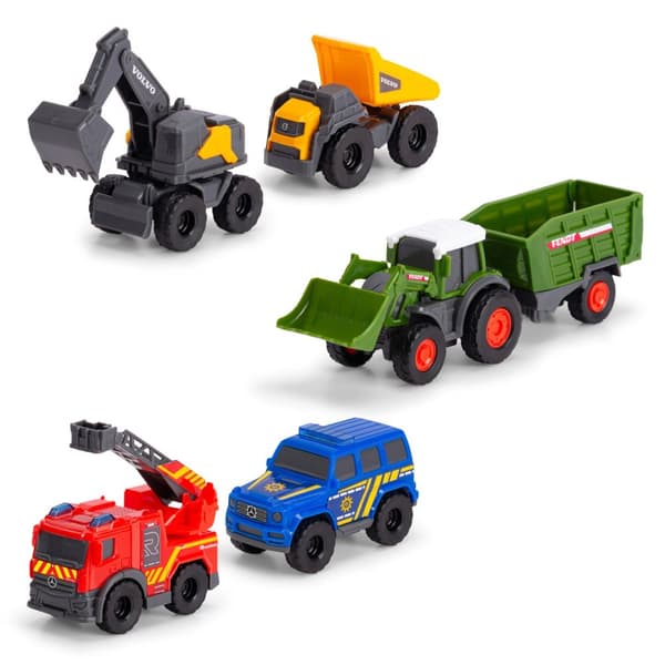 Dickie Toys Micro Fordon Set
