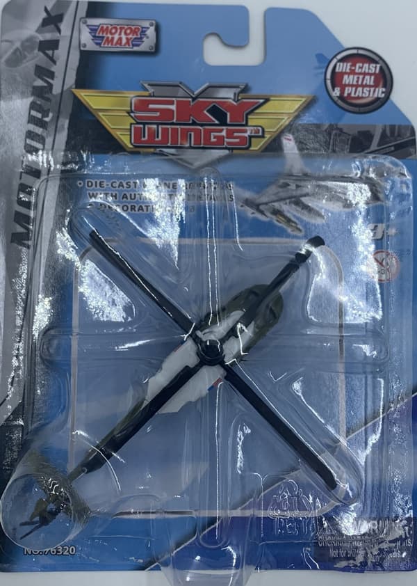 Sikorsky HH-60D Nighthawk -helikopteri 4,5"" 11,5 cm METALLI Motormax