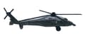 Pikkukuva 5 / 11: Sikorsky HH-60D Nighthawk -helikopteri 4,5"" 11,5 cm METALLI Motormax