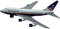 Miniatyrbillede 5 af 9: Boeing 747 British Airways 4,5" 11,5 cm METAL Motormax