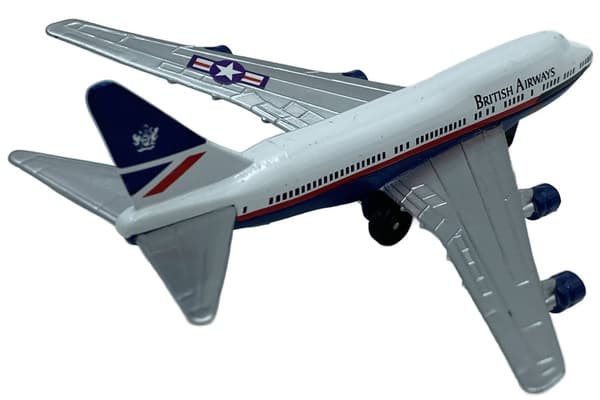 Boeing 747 British Airways 4,5" 11,5 cm METAL Motormax