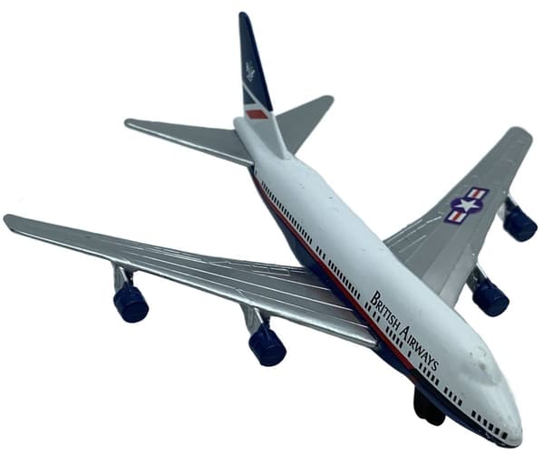 Boeing 747 British Airways 4,5" 11,5 cm METAL Motormax