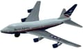 Miniatyrbillede 1 af 9: Boeing 747 British Airways 4,5" 11,5 cm METAL Motormax