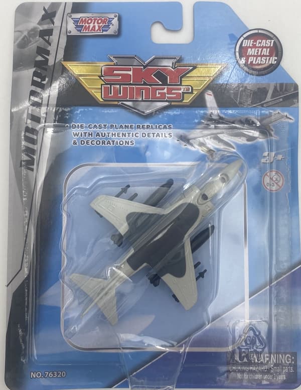 McDonnell-Douglas/BAe AV-8B Harrier II 4,5"" 11,5 cm METAL Motormax