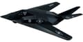Miniatyrbillede 4 af 9: Lockheed Martin F-117 Nighthawk 4,5" 11,5 cm METAL Motormax