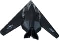 Miniatyrbillede 6 af 9: Lockheed Martin F-117 Nighthawk 4,5" 11,5 cm METAL Motormax