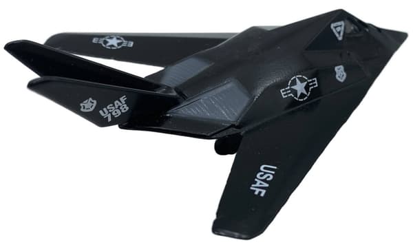 Lockheed Martin F-117 Nighthawk 4,5" 11,5 cm METAL Motormax