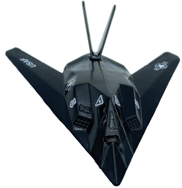 Lockheed Martin F-117 Nighthawk 4,5" 11,5 cm METAL Motormax
