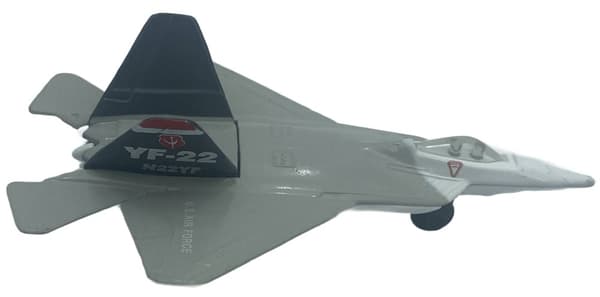 Lockheed Martin F-22 Raptor 4,5" 11,5 cm METAL Motormax