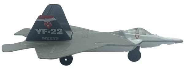 Lockheed Martin F-22 Raptor 4,5" 11,5 cm METAL Motormax
