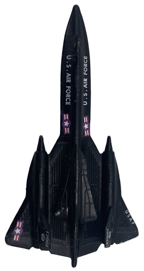 Lockheed SR-71 Blackbird fly 4,5" 11,5 cm METAL Motormax