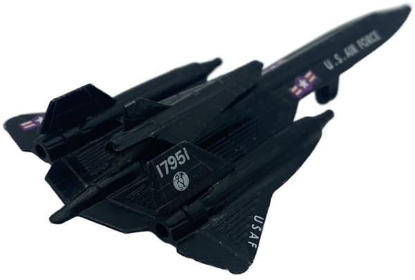 Lockheed SR-71 Blackbird fly 4,5" 11,5 cm METAL Motormax