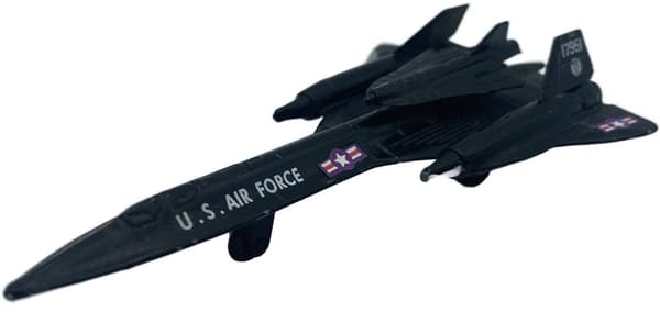 Lockheed SR-71 Blackbird fly 4,5" 11,5 cm METAL Motormax