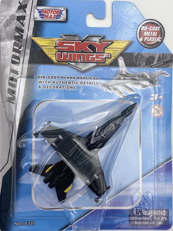 Boeing McDonnell Douglas F/A-18 Hornet 4,5" 11,5 cm METAL Motormax