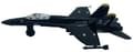 Miniatyrbillede 7 af 11: Boeing McDonnell Douglas F/A-18 Hornet 4,5" 11,5 cm METAL Motormax