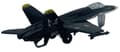 Miniatyrbillede 10 af 11: Boeing McDonnell Douglas F/A-18 Hornet 4,5" 11,5 cm METAL Motormax