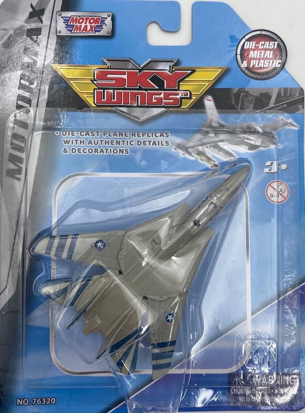 Grumman F-14 Tomcat 4,5" 11,5 cm METAL Motormax