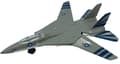 Miniatyrbillede 1 af 11: Grumman F-14 Tomcat 4,5" 11,5 cm METAL Motormax