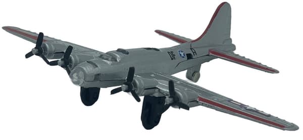 Boeing B-17 Flying Fortress 4,5" 11,5 cm METAL Motormax ÆSKE