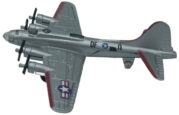 Boeing B-17 Flying Fortress 4,5" 11,5 cm METAL Motormax ÆSKE