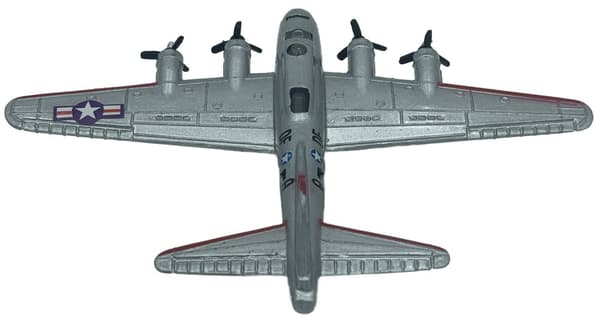 Boeing B-17 Flying Fortress 4,5" 11,5 cm METAL Motormax ÆSKE