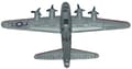 Miniatyrbillede 9 af 11: Boeing B-17 Flying Fortress 4,5" 11,5 cm METAL Motormax ÆSKE