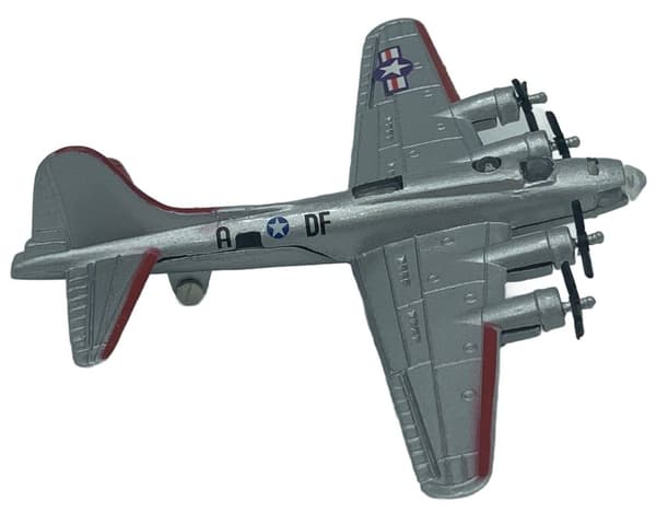 Boeing B-17 Flying Fortress 4,5" 11,5 cm METAL Motormax ÆSKE