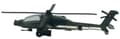 Miniatyrbillede 8 af 11: Boeing AH-64 Apache helikopter 4,5"" 11,5 cm METAL Motormax ÆSKE