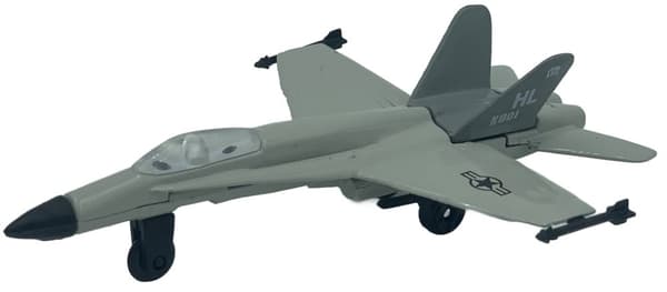 McDonnell Douglas F/A-18 Hornet 4,5" 11,5 cm METAL Motormax ÆSKE