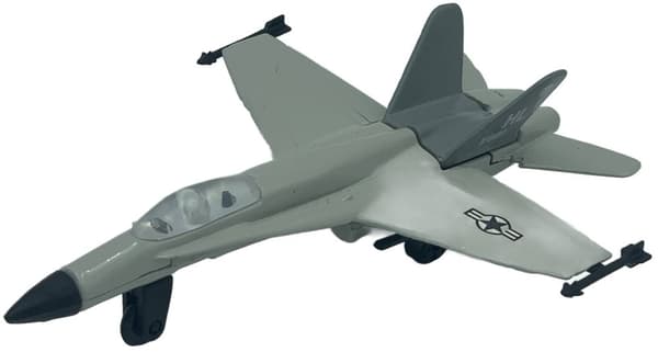 McDonnell Douglas F/A-18 Hornet 4,5" 11,5 cm METAL Motormax ÆSKE