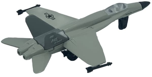 McDonnell Douglas F/A-18 Hornet 4,5" 11,5 cm METAL Motormax ÆSKE