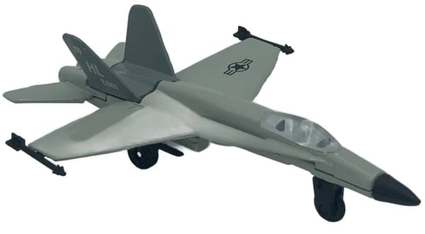 McDonnell Douglas F/A-18 Hornet 4,5" 11,5 cm METAL Motormax ÆSKE