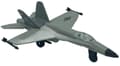 Miniatyrbillede 11 af 11: McDonnell Douglas F/A-18 Hornet 4,5" 11,5 cm METAL Motormax ÆSKE