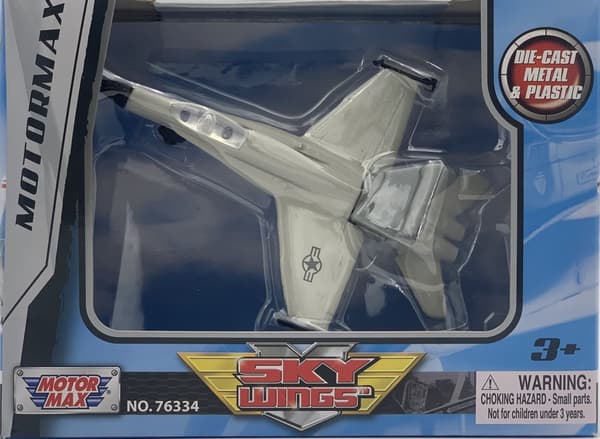 McDonnell Douglas F/A-18 Hornet 4,5" 11,5 cm METAL Motormax ÆSKE