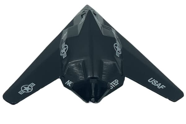 Lockheed Martin F-117 Nighthawk fly 4,5" 11,5 cm METAL Motormax ÆSKE
