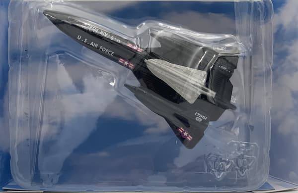 Lockheed Martin SR-71 Blackbird fly 4,5" 11,5 cm METAL Motormax ÆSKE