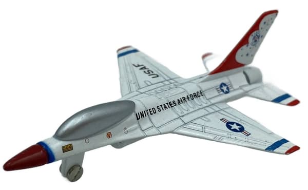 Lockheed Martin F-16 Fighting Falcon fly 3,5"" 9 cm METAL Motormax