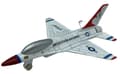 Miniatyrbillede 3 af 9: Lockheed Martin F-16 Fighting Falcon fly 3,5"" 9 cm METAL Motormax