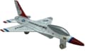 Miniatyrbillede 7 af 9: Lockheed Martin F-16 Fighting Falcon fly 3,5"" 9 cm METAL Motormax