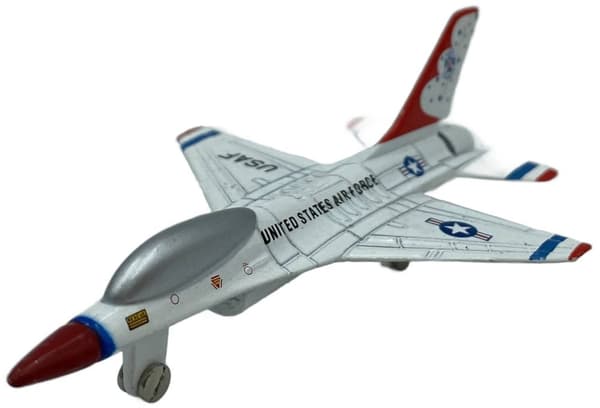 Lockheed Martin F-16 Fighting Falcon fly 3,5"" 9 cm METAL Motormax