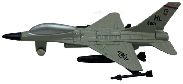 General Dynamics F-16 Fighting Falcon fly 3,5"" 9 cm METAL Motormax