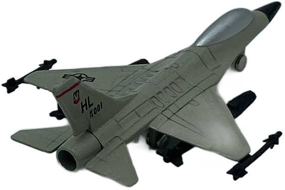 General Dynamics F-16 Fighting Falcon fly 3,5"" 9 cm METAL Motormax