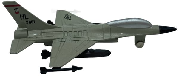 General Dynamics F-16 Fighting Falcon fly 3,5"" 9 cm METAL Motormax